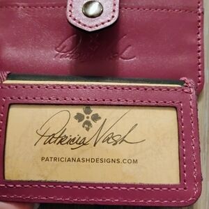 Patricia Nash Pink Leather Wallet